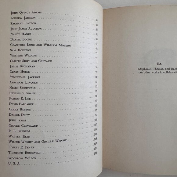 A Book Of Americans By Rosemary & Stephen Vincent Benét 1933 Historical Poetry - Picture 8 of 16